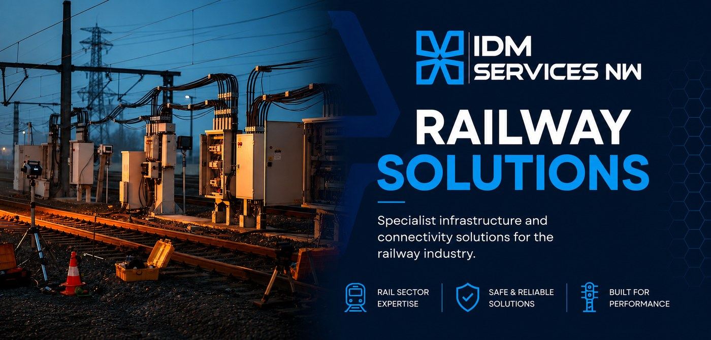 Railway trackside telecoms and connectivity infrastructure